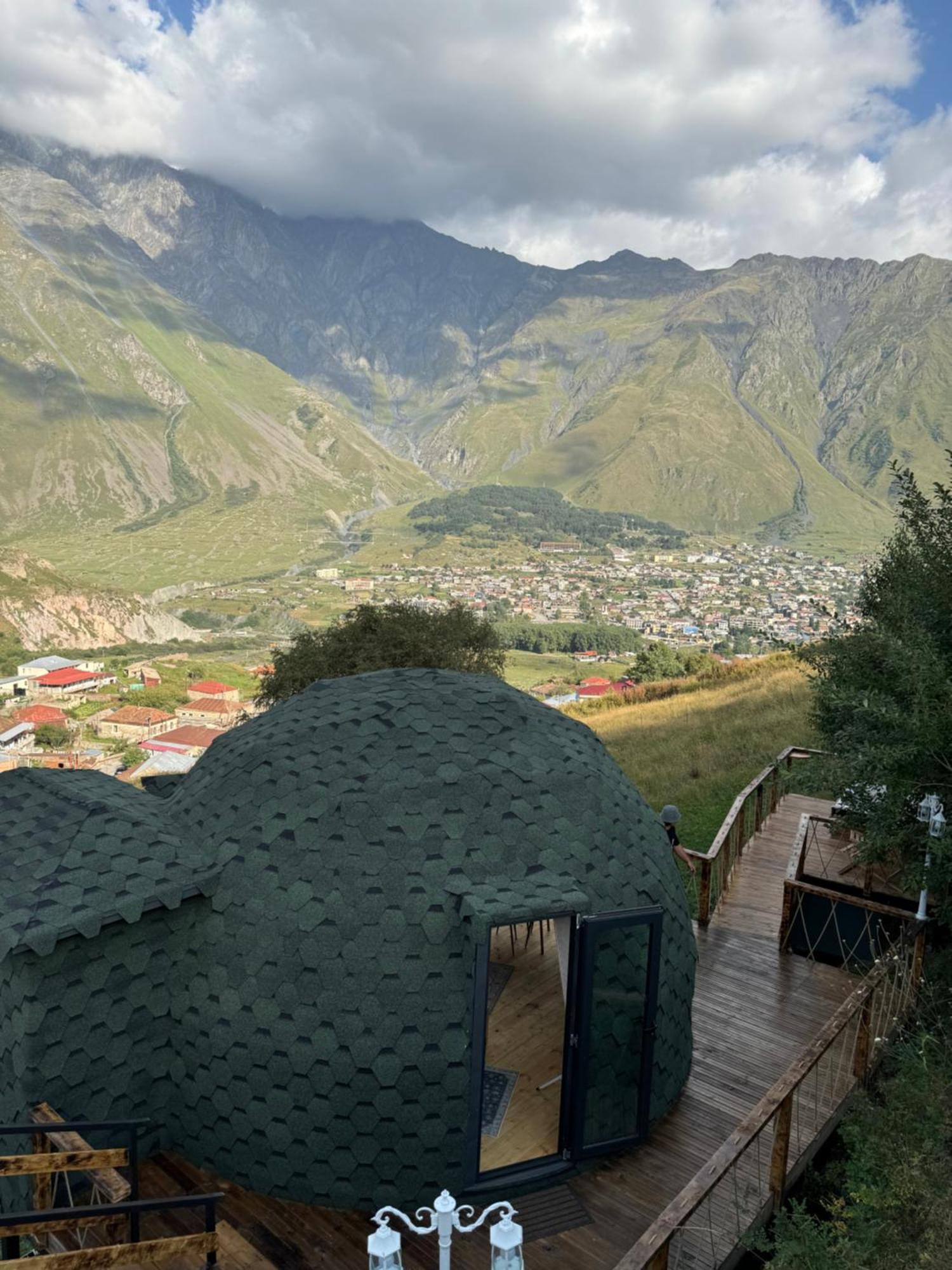 Glamping Emerald Stepancminda Exteriér fotografie